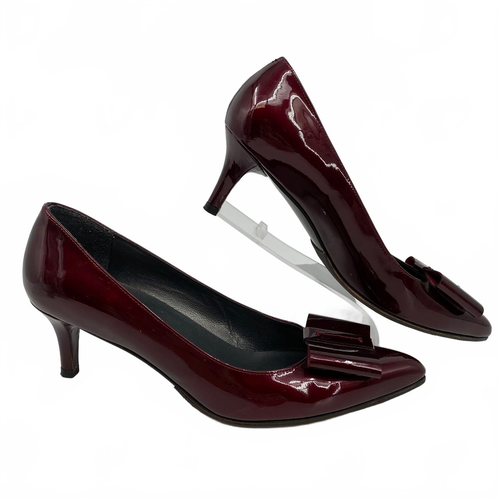 Stuart Weitzman Red Bow Heels | Womens 7